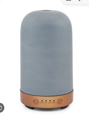 Earnest Living Essential Oil Diffuser Grey 6"